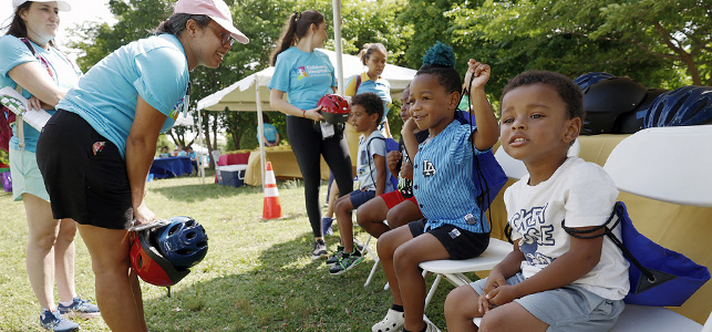 A day at the park combines free and fun educational activities to teach kids how to keep themselves safe