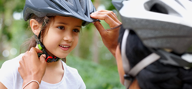 Practice these bike and helmet safety tips for a smooth ride every time