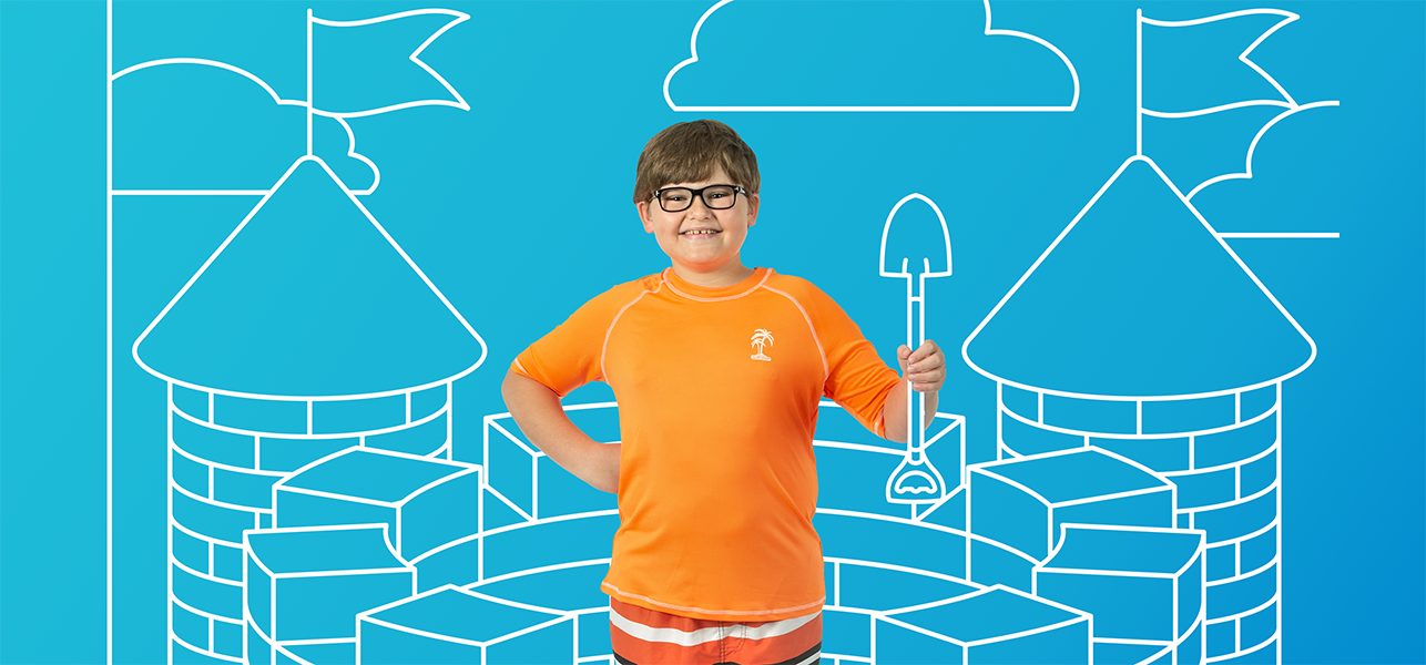 July calendar kid Connor who was diagnosed with epilepsy at CHoR