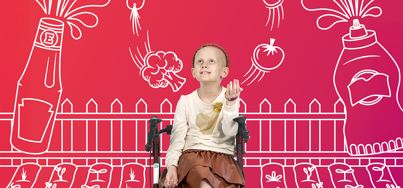 September calendar kid Emma