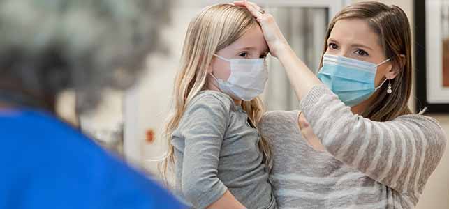 Mom bringing daughter to CHoR emergency department with concussion