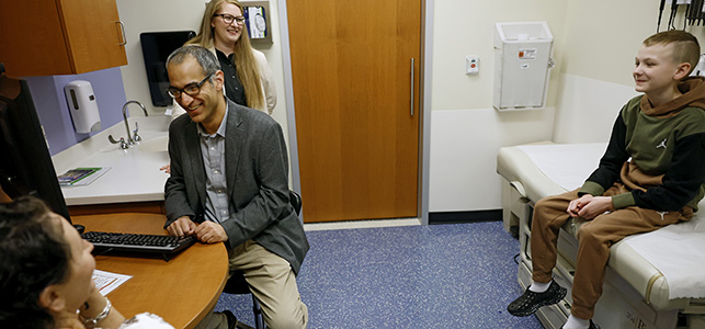 10-year-old Keegan is now pain free thanks to the synergy between surgeons in rare operation