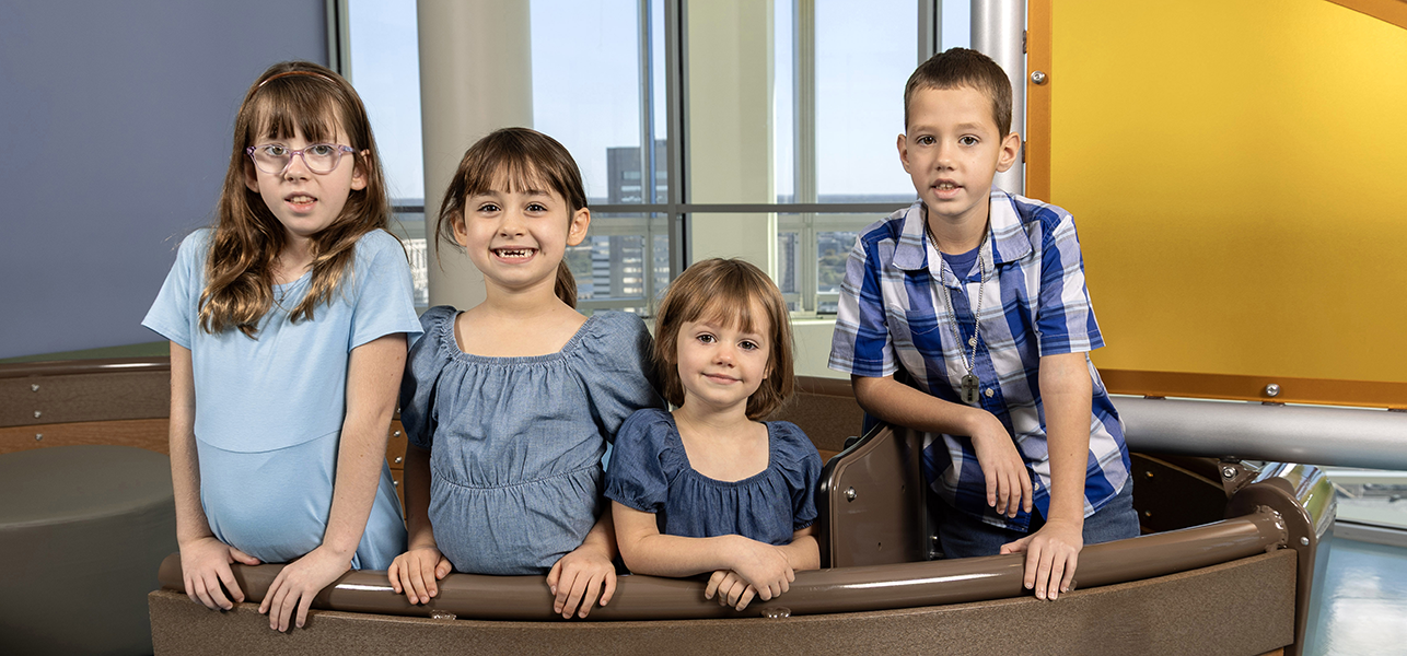 May Calendar Kids: Siblings focus on fun and family as they navigate life with a genetic neuromuscular disorder