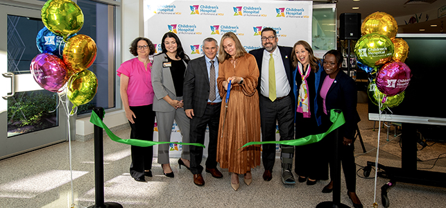 CHoR and VTCC leaders cut the ribbon on the new partial hospitalization program