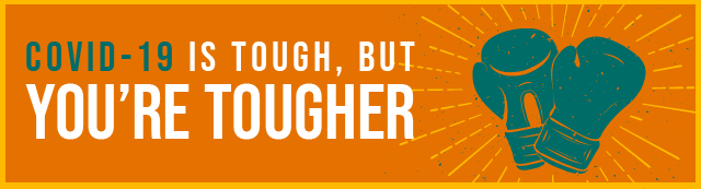 Patient Greeting Card - COVID-19 Tough