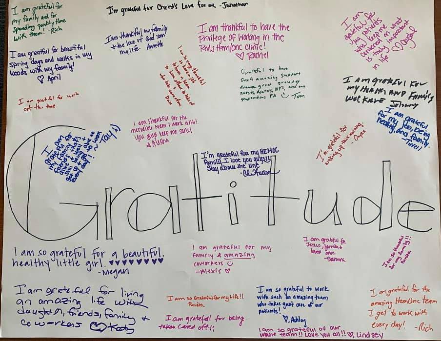 ASK Childhood Cancer Foundation team shares what they're thankful for