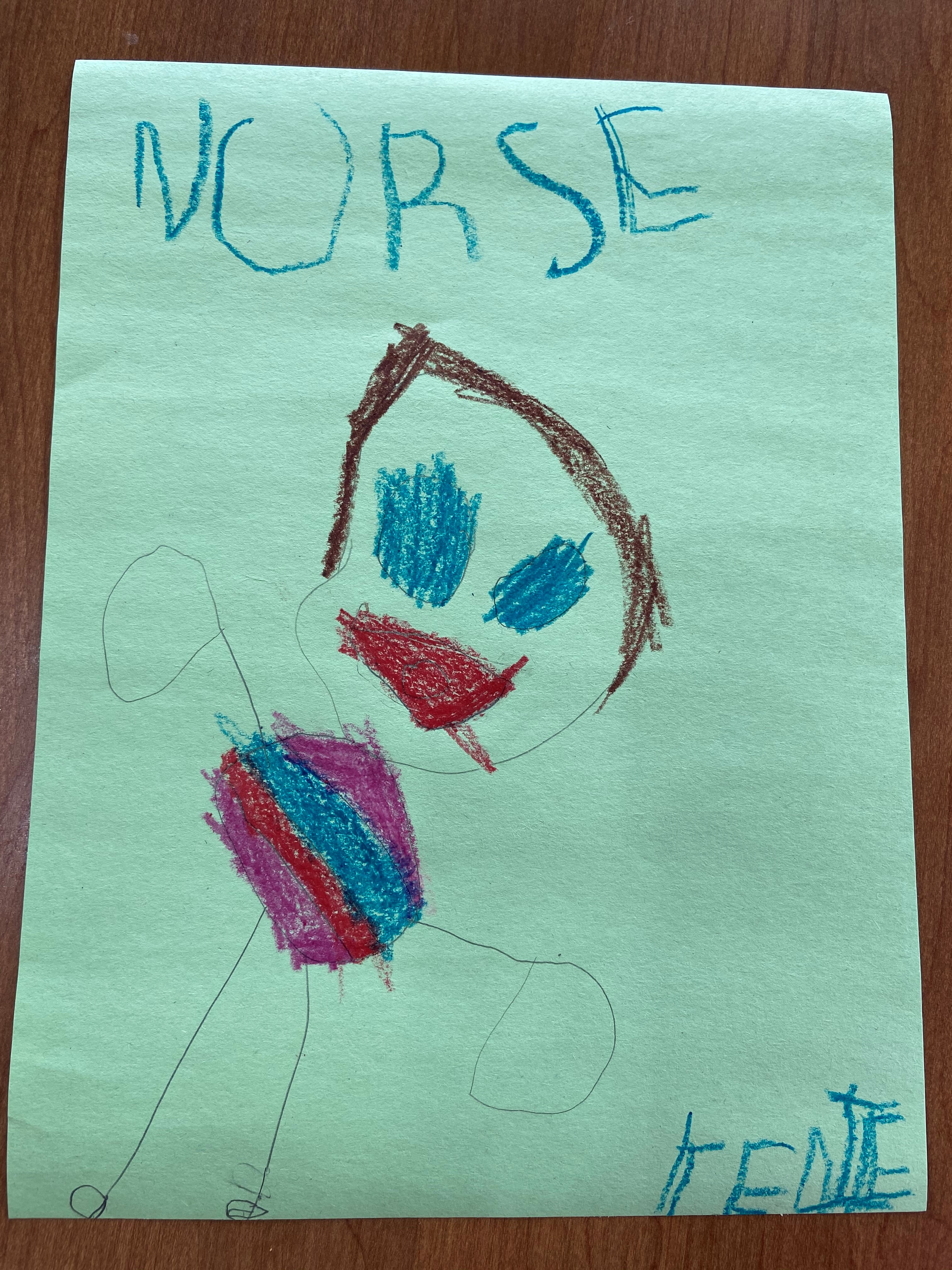 Nurse drawing